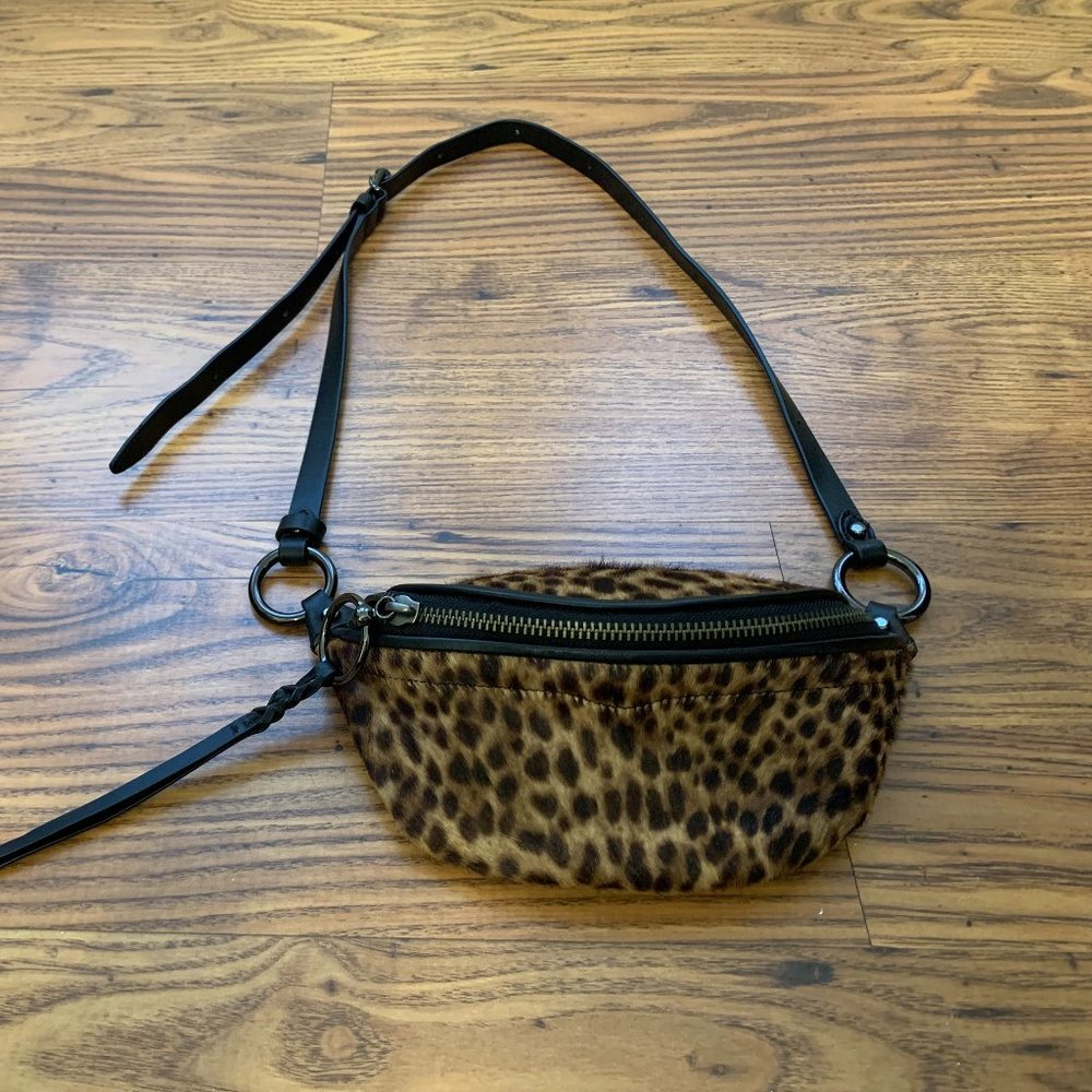 Rebecca Minkoff Leopard Belt Bag